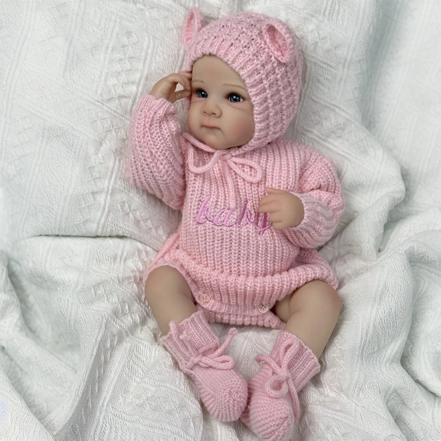 45cm Lifelike Full Vinyl Body Bettie Reborn Baby Girl-Bettie