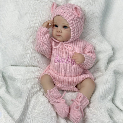45cm Lifelike Full Vinyl Body Bettie Reborn Baby Girl-Bettie