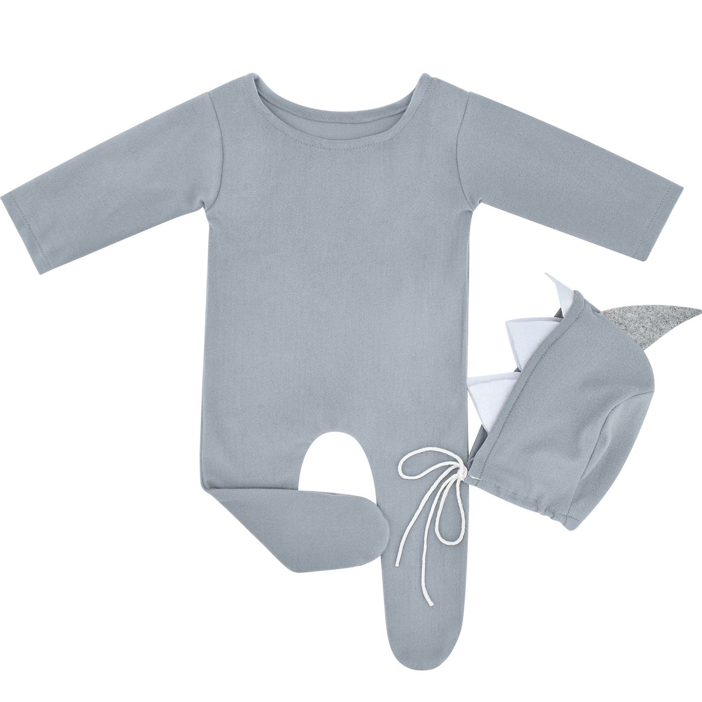 Ensemble pyjama et chapeau Baby Shark 2 pièces pour poupées de 18 à 20 pouces