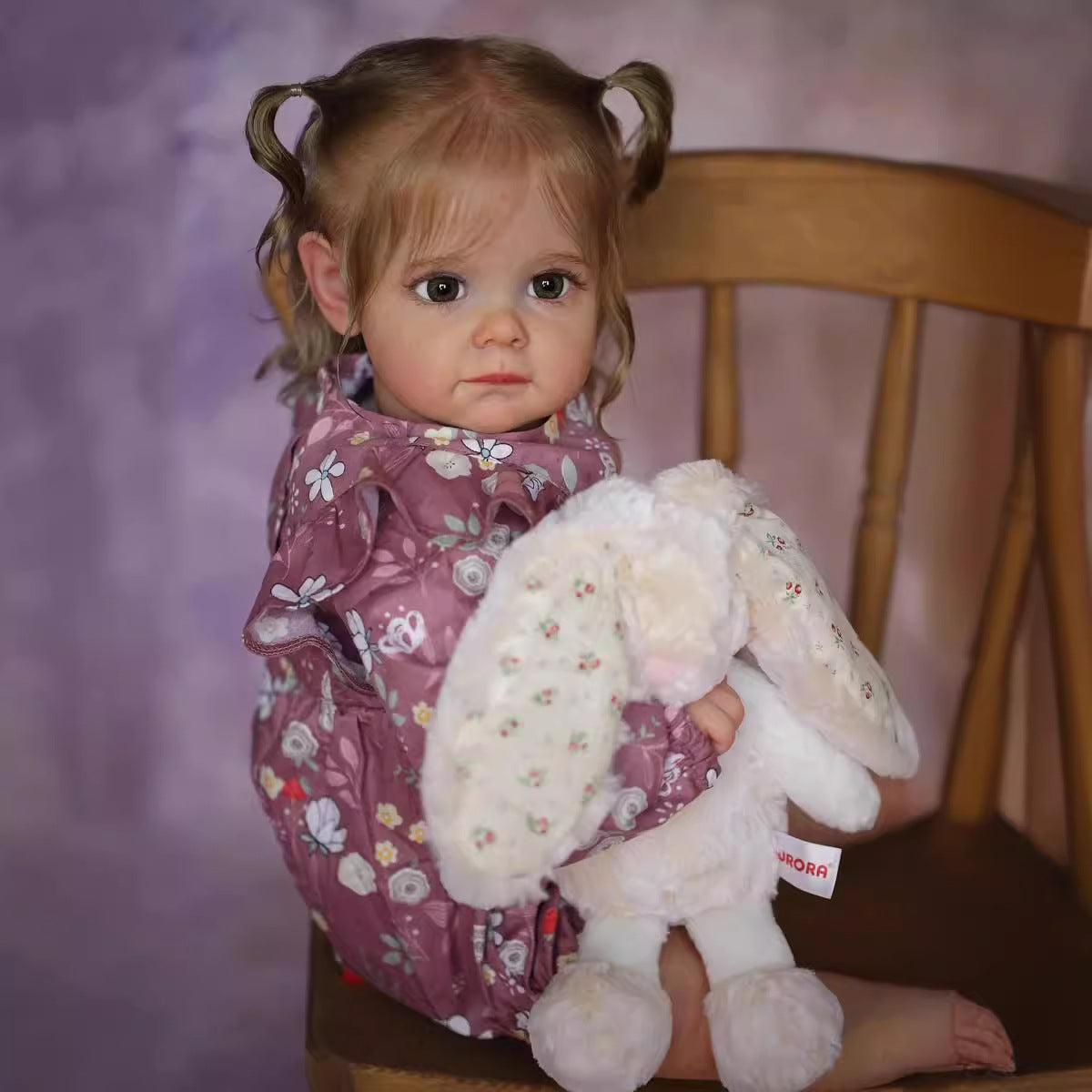 24 Pouces Réaliste Fanny et Cherry Poupées Reborn Yeux Ouverts Filles Jumelles-Maggie