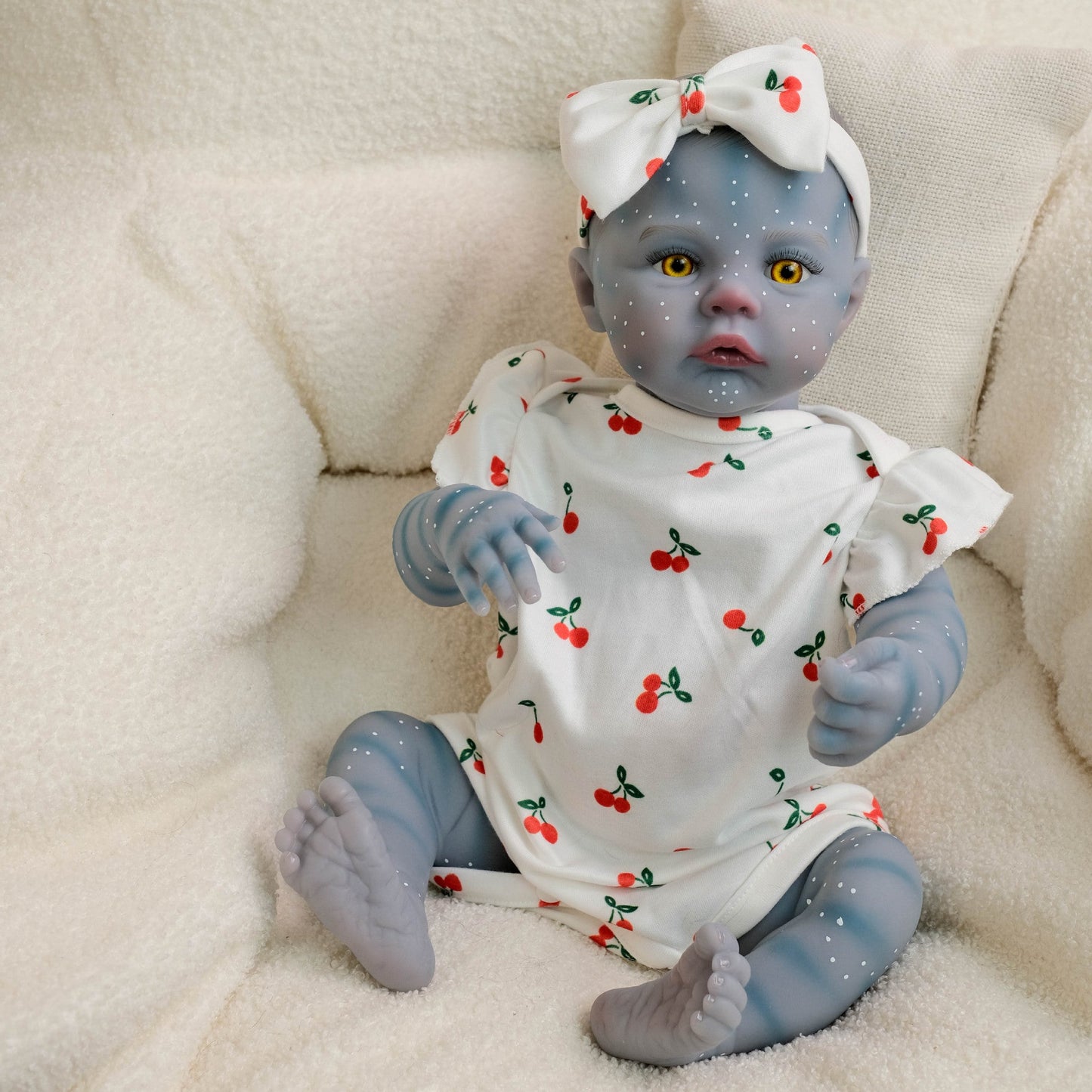 18 Inch Meadow Open Eyes Reborn Baby Girl Avatar