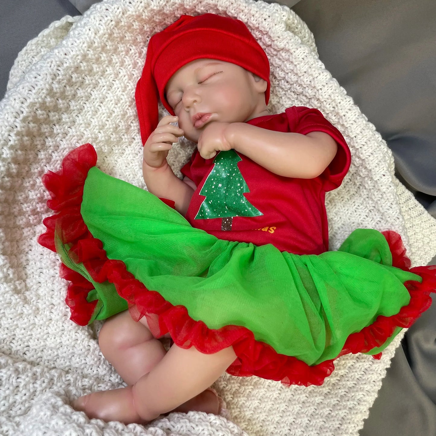 Poupée Reborn de Noël de 20 pouces pour filles jumelles - Loulou