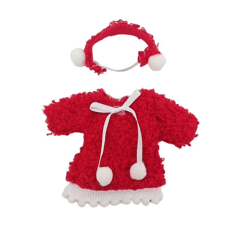 Robe de dessin animé pour mini-poupées de 15 cm et 6 pouces