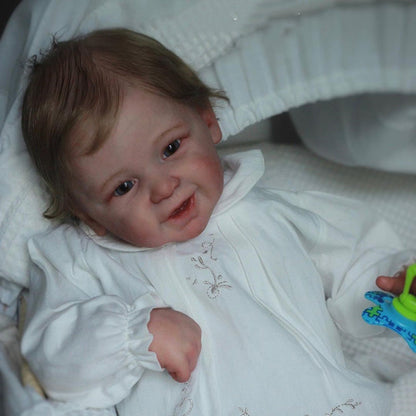 Kit de Bébé Reborn Bricolage Phoenix 21 Pouces Yeux Ouverts