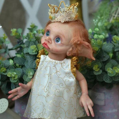 35 cm 14 pouces yeux ouverts renaître filles-fée elfe
