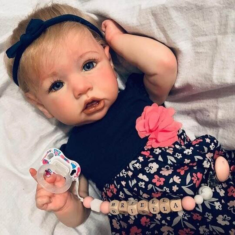 22'' Isidore Réaliste Bébé renaître Saskia Série