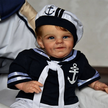 Kit bébé Reborn 21 Pouces Shaya Sucré DIY Kit de poupée vierge non peinte