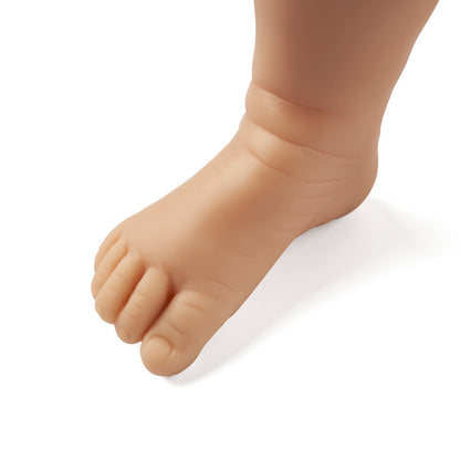 22 Pouces Saskia DIY Blank Non Peint Non Fini Kit de poupée yeux ouverts