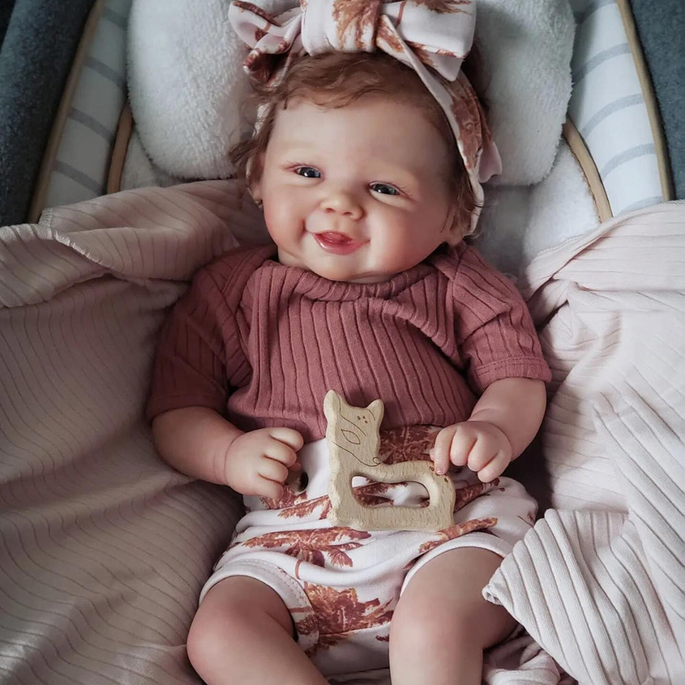 Poupées Reborn aux yeux ouverts de 19 pouces-Vivi