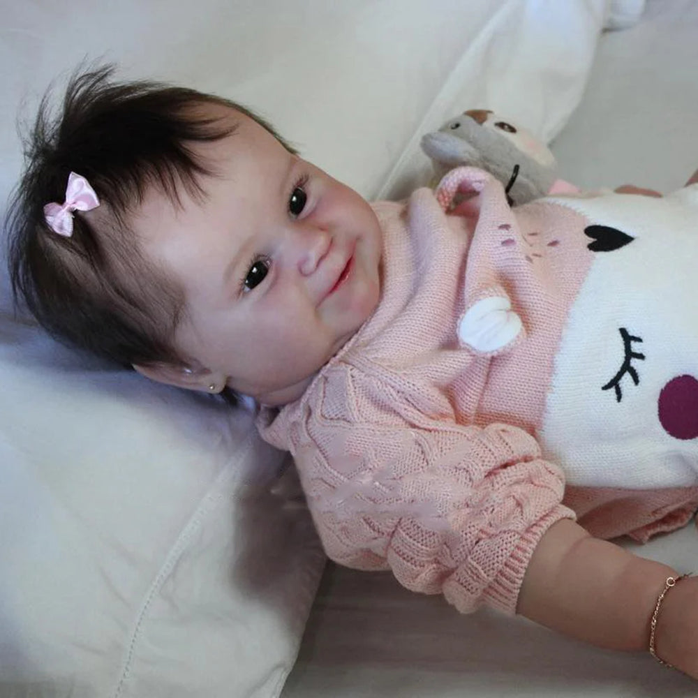 20 pouces peuvent ouvrir les yeux Poupées Reborn Filles-Maddie