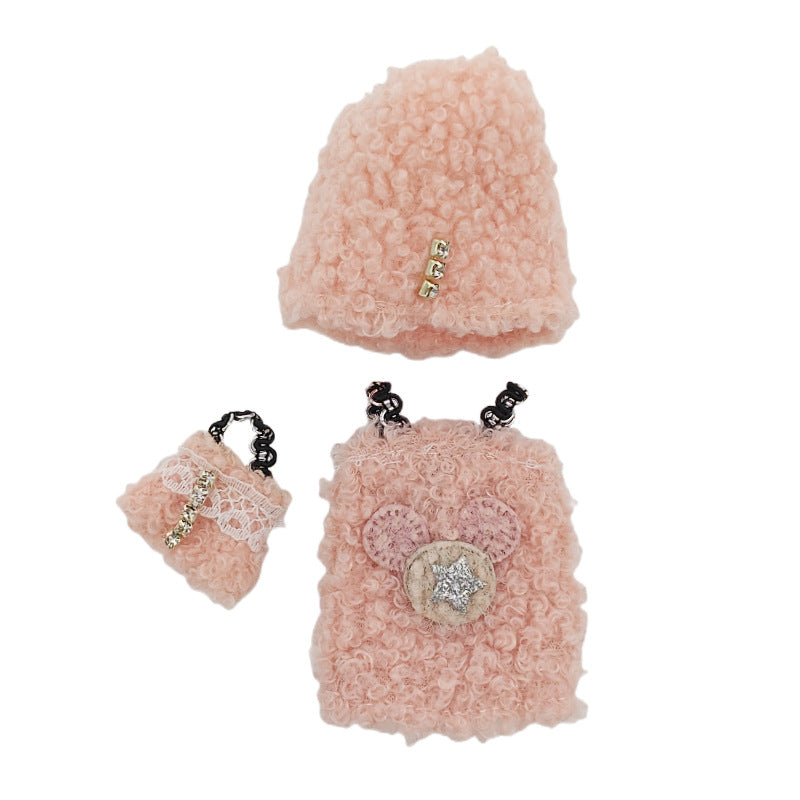 Robe de dessin animé pour mini-poupées de 15 cm et 6 pouces