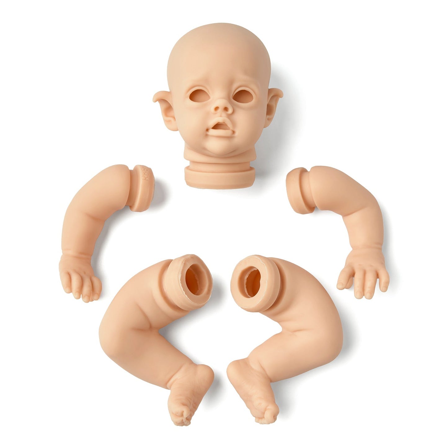 Kit bébé Reborn 12 Pouces FLO Mini kit de fée Kit de poupée non peinte bricolage