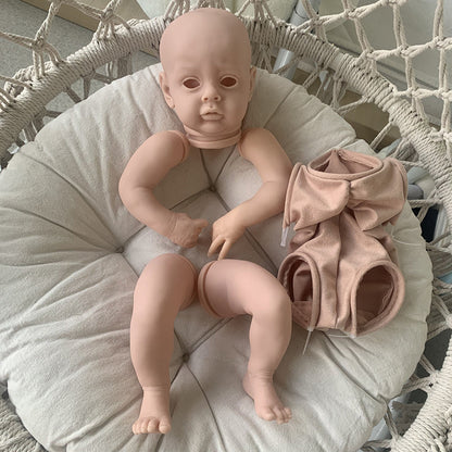 Kit de Bébé Reborn Bricolage Chloe 21 Pouces Yeux Ouverts