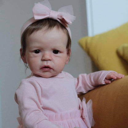 Poupées Reborn aux yeux ouverts de 24 pouces-Sandie