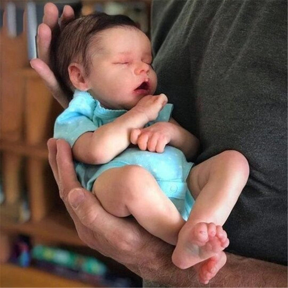 Reborn Twin A 17 pouces Kiki Poupée vraiment bébé fille Cadeau mignonne