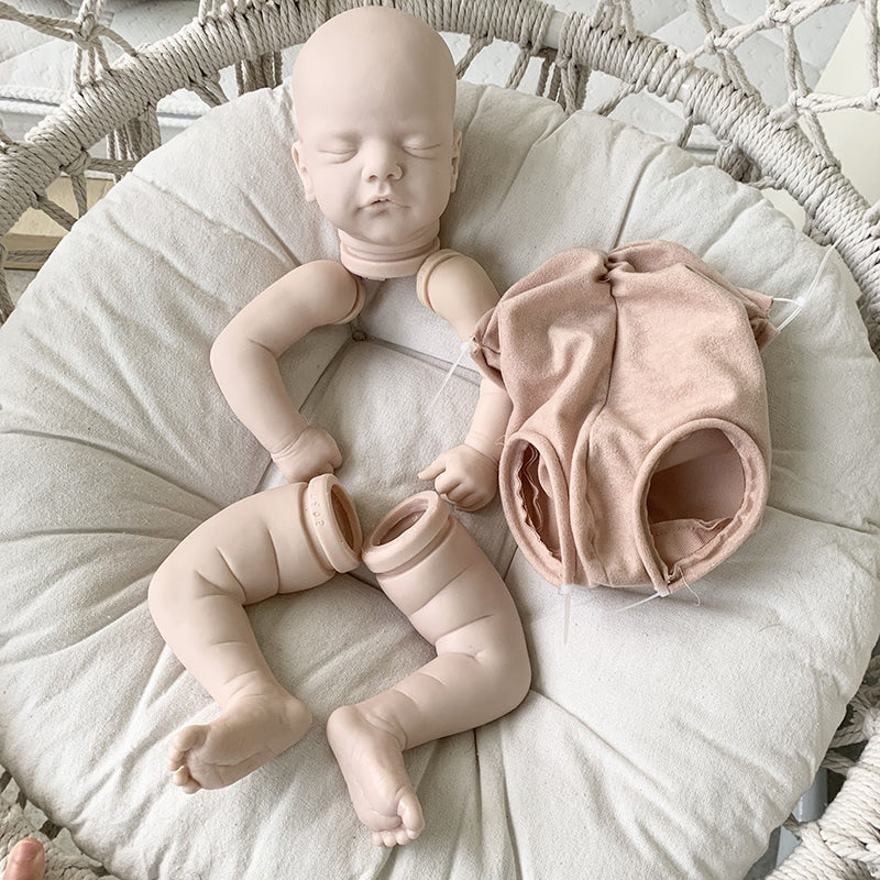19 Pouces Fermer les Yeux Sam Kit de Bébé Reborn Vierge Bricolage