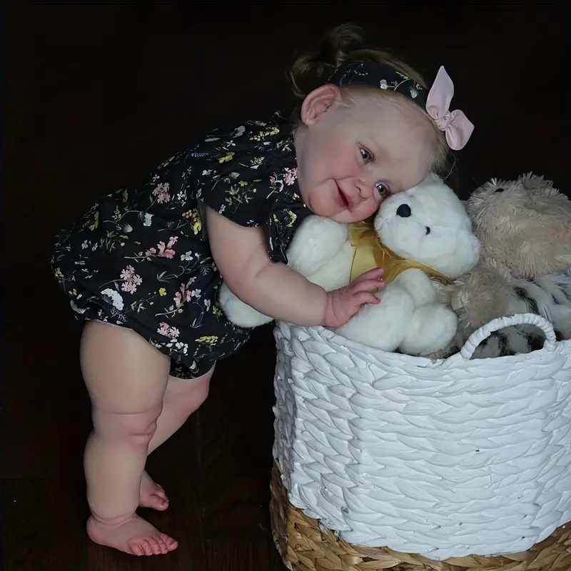 24 Inches Basil-Zoe Realistic Reborn Dolls Girls