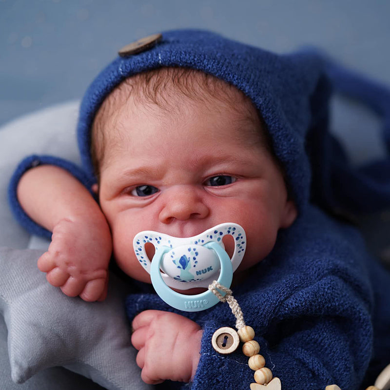 Nigel Reborn Poupées yeux ouverts 19 pouces