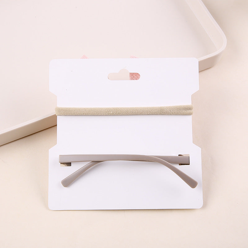 Ensemble de deux pièces de lunettes de soleil avec bandeau en nylon et nœud