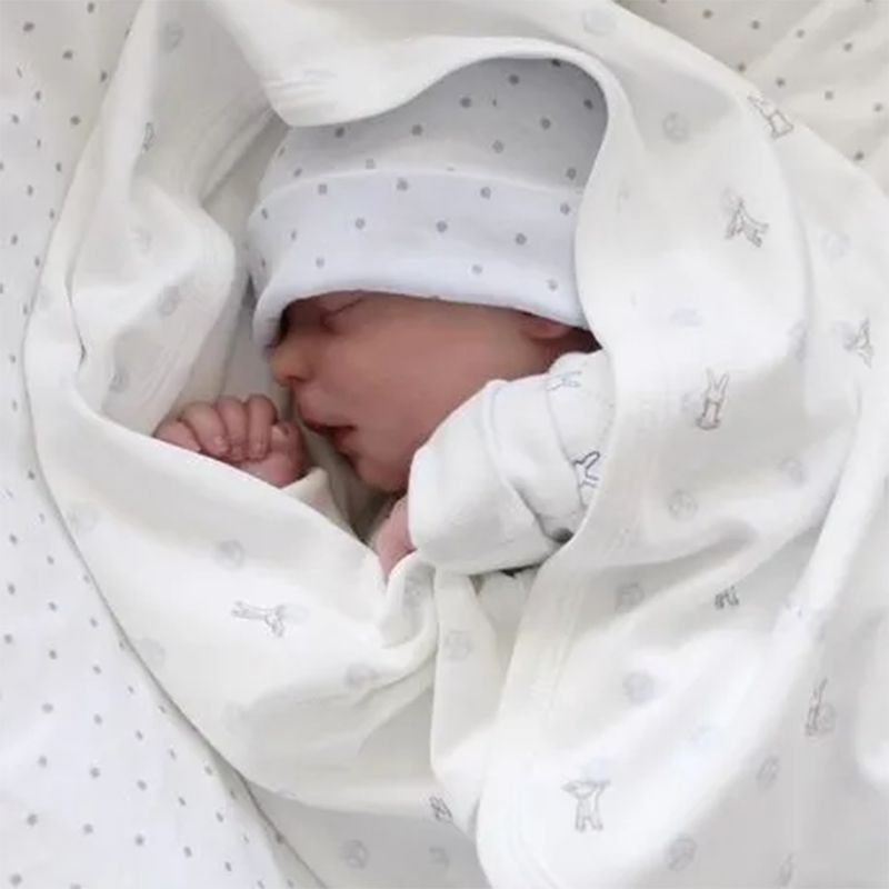 18 Pouces Dormir York Fermer Les Yeux Reborn Filles/Garçon-Darren Série