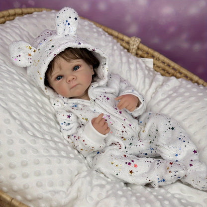 45cm Lifelike Vinyl Body Short Hair Bettie Reborn Baby Girl