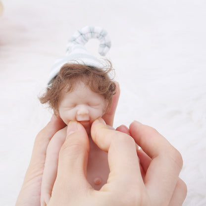 6 Pouces 15cm Mini Poupée Reborn Endormie - April