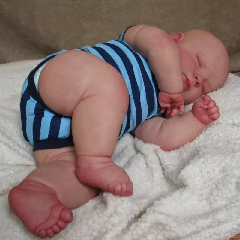 Kenneth Poupées Reborn de 20 pouces avec les yeux fermés-Joseph