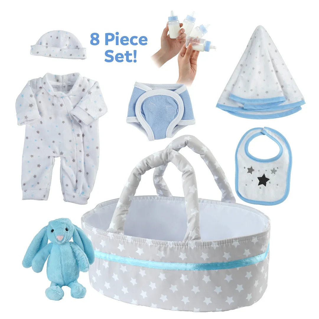 Ensemble de 8 pièces pour poupées de 17 à 22 pouces