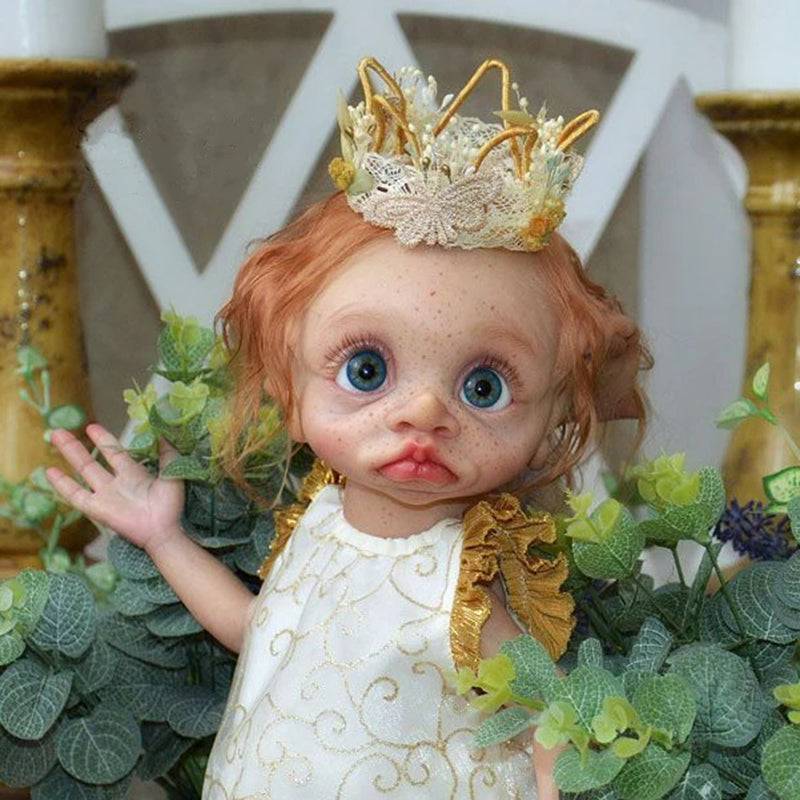 35 cm 14 pouces yeux ouverts renaître filles-fée elfe