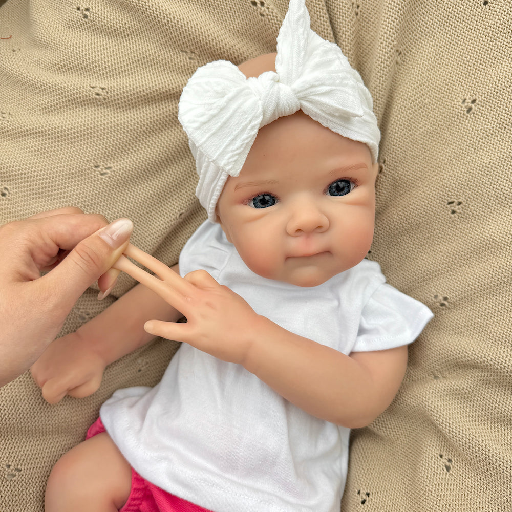 18 Inches Lifelike Full Silicone Bettie Reborn Doll Girl