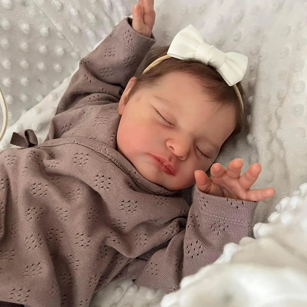 Poupées Reborn Filles Susanna Fermer les yeux de 19 pouces-Laura