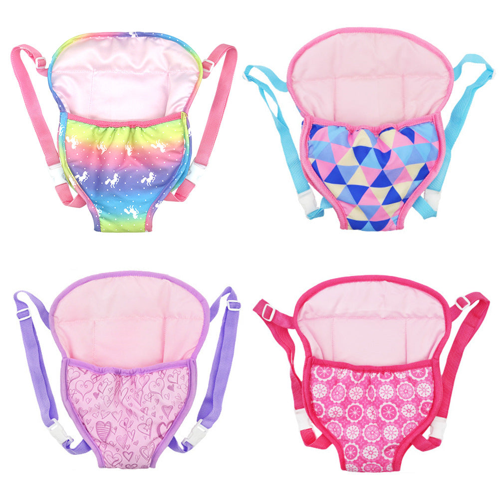Joli sac à dos porte-bébé pour poupées Reborn de 16 à 20 pouces