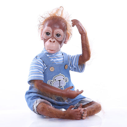 21 pouces 52 cm 100% artiste fait Poupée bébé singe Reborn
