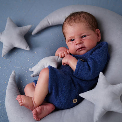 Nigel Reborn Poupées yeux ouverts 19 pouces