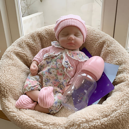 30cm Full Silicone Reborn Doll Twin Sisters-Loulou and Vivienne