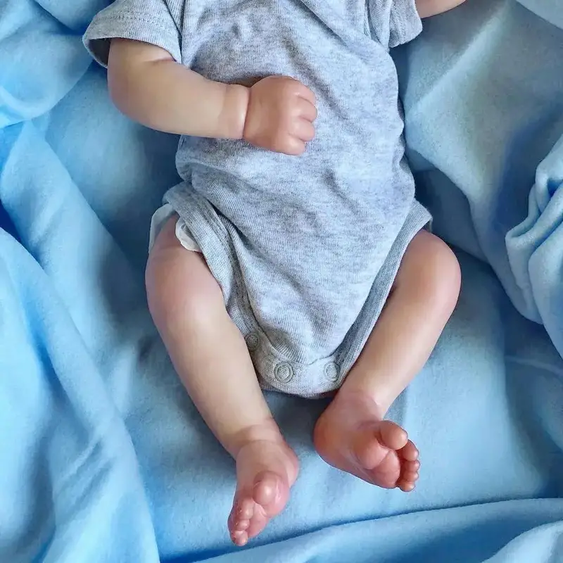 Poupées Reborn Darren endormies de 18 pouces yeux fermés garçons/filles