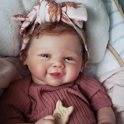 Poupées Reborn aux yeux ouverts de 19 pouces-Vivi