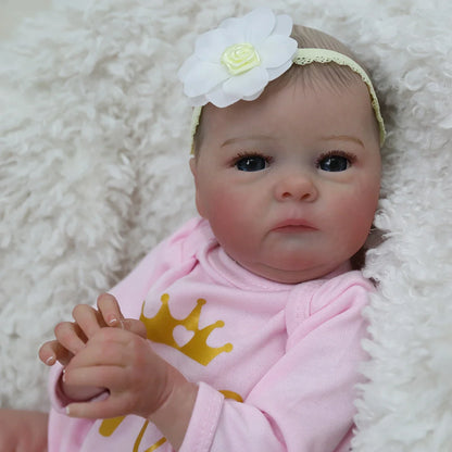 16 Inches Lifelike Open Eyes Reborn Doll Tink