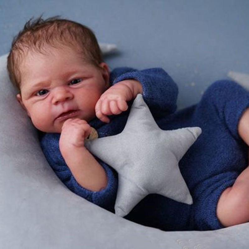 Nigel Reborn Poupées yeux ouverts 19 pouces