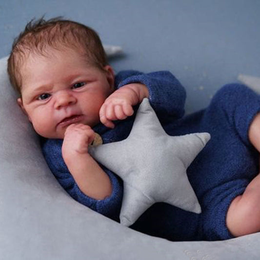 Nigel Reborn Poupées yeux ouverts 19 pouces