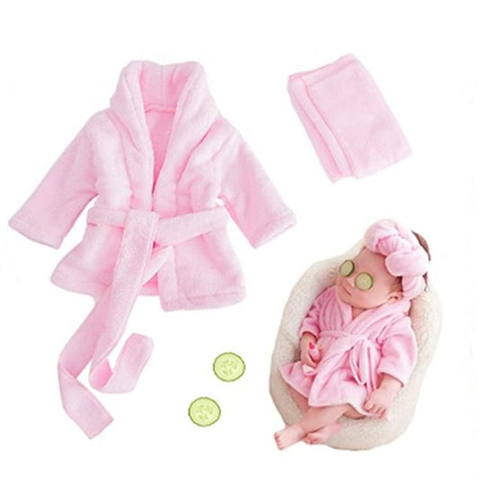 Plush bathrobe pajamas for 18-22 Inches Dolls