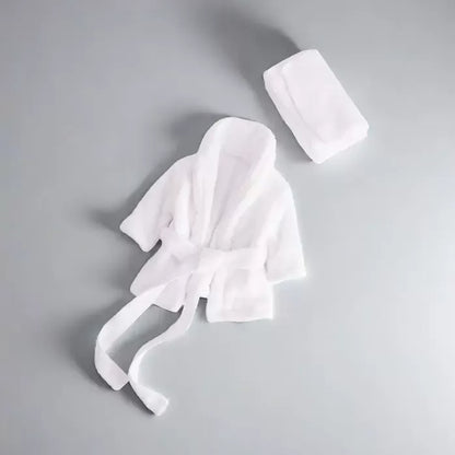 Plush bathrobe pajamas for 18-22 Inches Dolls