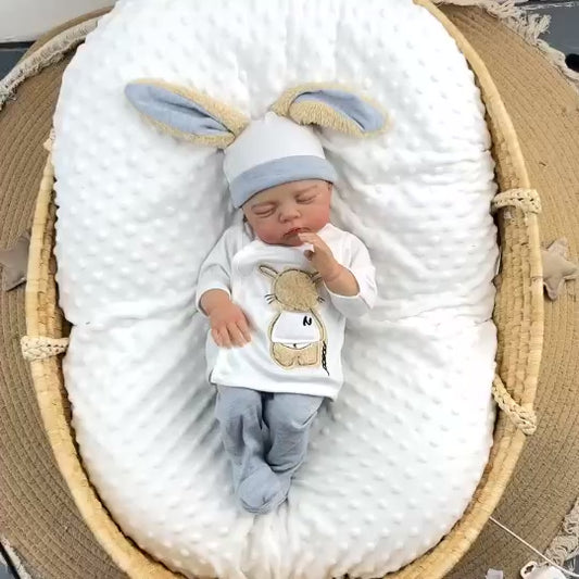19 inches 3D-Paint Sleeping Irys Reborn Doll