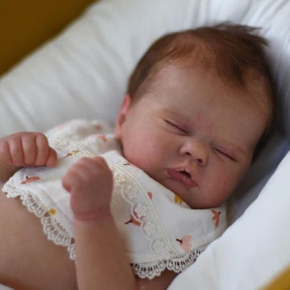 Kit de poupée Quinbee Reborn non peinte yeux fermés 19 pouces