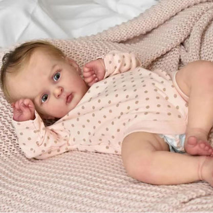 Poupées Reborn Beryl aux yeux ouverts de 19 pouces-Jocy